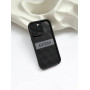 Оригінальний брендований чохол GUESS на iPhone 16 Pro — чорний, захисний
